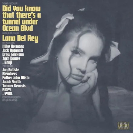 Cover of Did You Know That There’s a Tunnel Under Ocean Blvd by Lana Del Rey